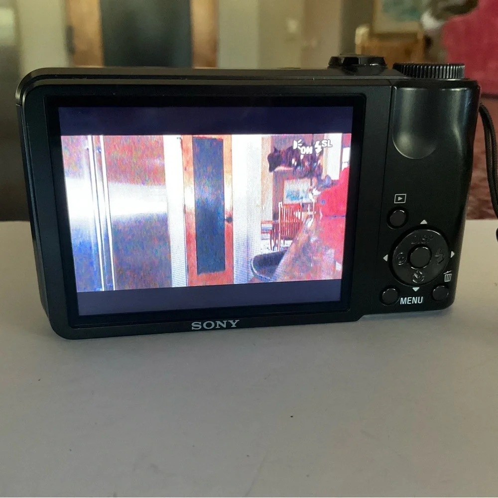 Sony Cyber-shot DSC-H55 Black Camera Set with Accessories - Picture 9 of 11